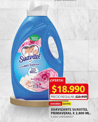 Ara Suavizante Suavitel Primaveral x 2.800ml oferta