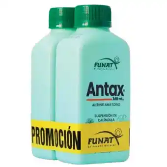 Farmacia San Jorge Antax suspension de calendula 360 ml 2x1 oferta