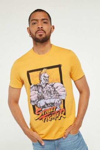 Koaj Camiseta manga corta, estampado de street fighter oferta