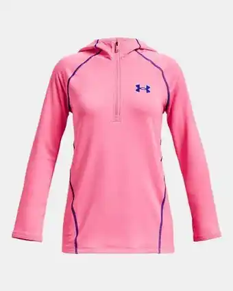 Girls' coldgear® ½ zip hoodie