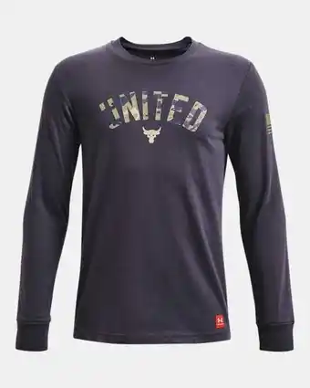 Under Armour Boys' project rock veterans day long sleeve oferta