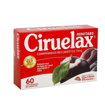 Droguerías Colsubsidio Ciruelax minitabs 75 mg comprimido recubierto oferta