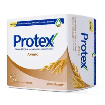 Merqueo Jabón antibacterial en barra protex avena 3undx110g oferta
