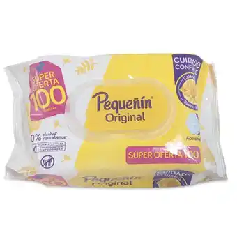 Makro Toallita pequenin original 100u oferta
