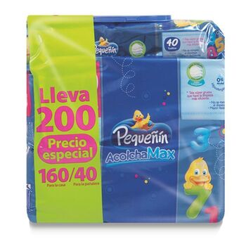 Makro Toallitas humedas pequenin acolchadas 160+40u oferta
