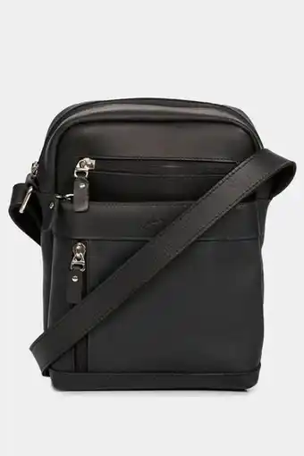 Vélez Manos libres grecia de cuero para hombre vintage negro oferta