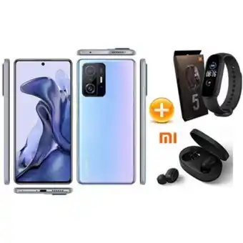 Linio Celular xiaomi mi 11t pro 256gb 8gb azul +earbuds2 mi band 5 oferta