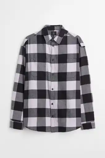 H&M Camisa de sarga relaxed fit oferta
