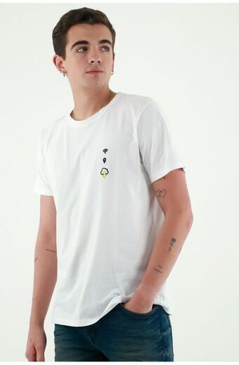 Tennis Camiseta blanca para hombre oferta