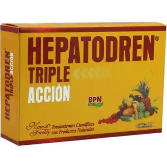 Cruz verde Hepatodren caja x 60 cápsulas oferta