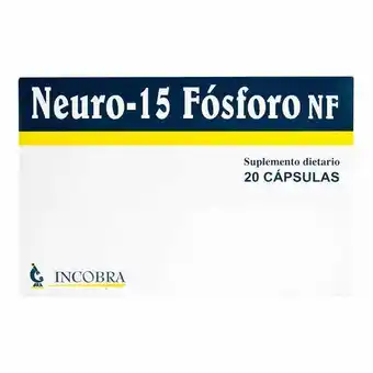 Superdroguería Olímpica Neuro 15 fósforo nf incobra x20 cápsulas oferta