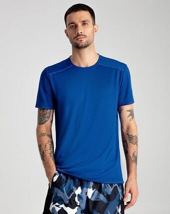 Gef Camiseta meshio azul jaspe oferta