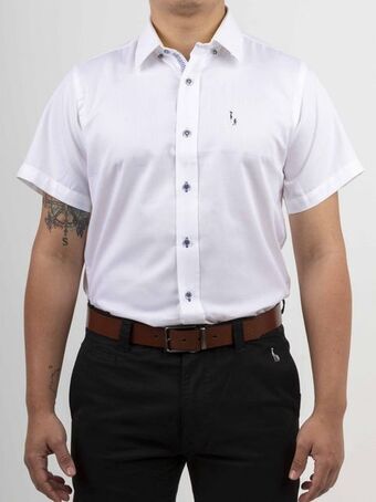 Gino Passcalli Camisa hombre mc 100% algodon- ¡última unidad! oferta
