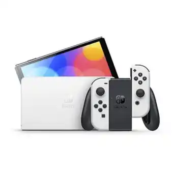 Linio Consola nintendo switch modelo oled con joy-con blanco oferta