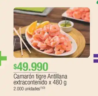 Jumbo Camarón tigre antillana extracontenido x 480 g oferta