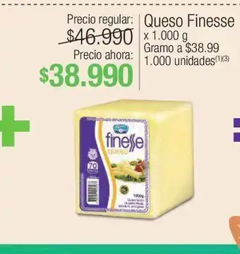 Jumbo Queso finesse x 1.000 g oferta