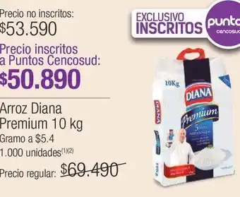 Jumbo Arroz diana premium 10 kg oferta