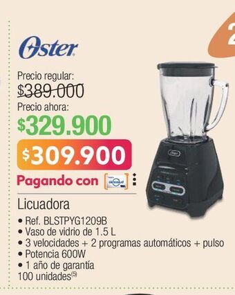 Jumbo Licuadora oster oferta