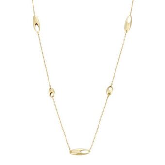 Kevin's Joyeros Gargantilla en oro amarillo de 18 kilates, rolo, 45 cm. de largo, 0.50 mm. de ancho oferta