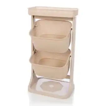 LeBon Multiorganizador 2 niveles beige/ armaty oferta