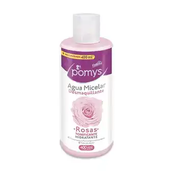 Makro Agua micelar pomys de rosas 400ml gratis rueditas faciales oferta