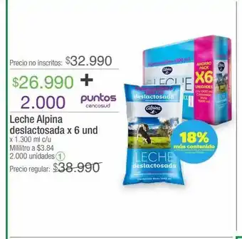 Jumbo Leche alpina x 6un oferta