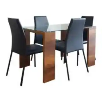 Falabella Juego de comedor 4 personas rectangular italia oferta