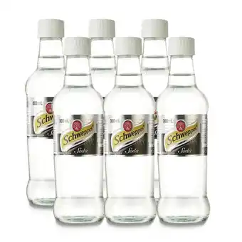 Makro Soda schweppes 300mlx6u oferta