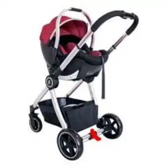 Falabella Coche con portabebe marcel deluxe 159 rojo oferta