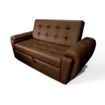 Falabella Sofa cama multifuncional vignelli tipo cuero café oferta