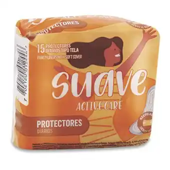 Makro Protector diario suave active care sin alas 15u oferta