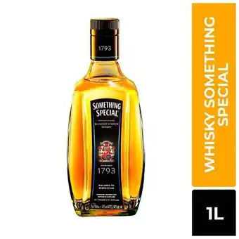 Superdroguería Olímpica Whisky somethin special 1 l. oferta