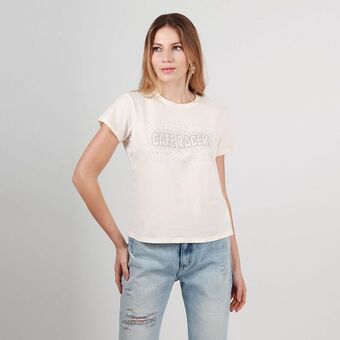 Fuera de Serie Camiseta cuello redondo manga corta oferta