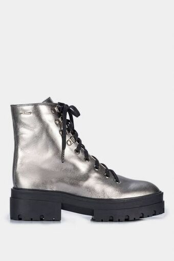 Vélez Botines ascona de cuero para mujer suela tractorada oferta
