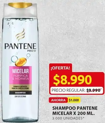 Ara Shampoo Pantene Micelar 200ml oferta