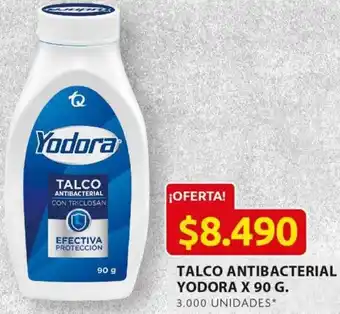 Ara Talco Antibacterial Yodora 90g oferta