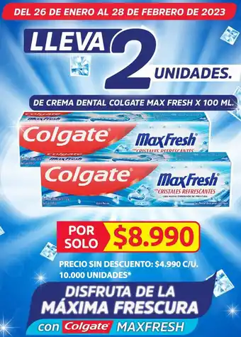Ara De Crema Dental Colgate Max Fresh 100ml oferta
