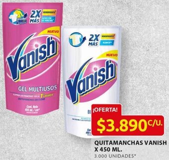 Ara Quitamanchas Vanish 450ml oferta