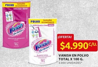 Ara Vanish en Polvo Total 100g oferta