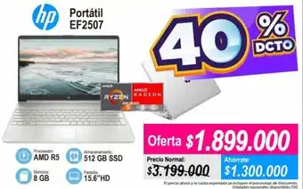 Alkomprar HP Portátil EF2507 oferta