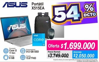 Alkomprar Asus Portátil X515EA oferta