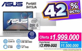 Alkomprar Asus Portátil X415JA oferta