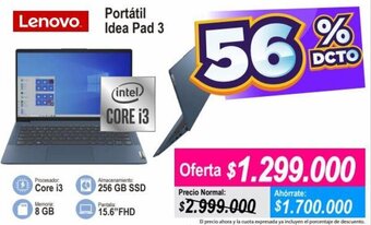 Alkomprar Lenovo Portátil Idea Pad 3 oferta