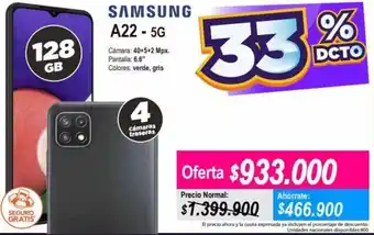 Alkomprar Samsung A22 - 5G 128GB oferta
