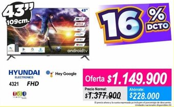 Alkomprar Hyundai FHD 43"109cm oferta