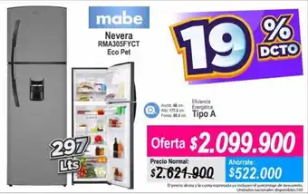 Alkomprar Mabe Nevera Eco Pet oferta