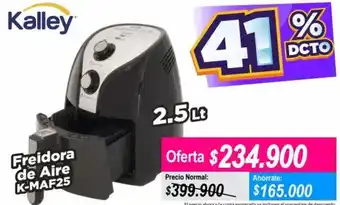 Alkomprar Kalley Freidora de Aire K-MAF25 2,5L oferta