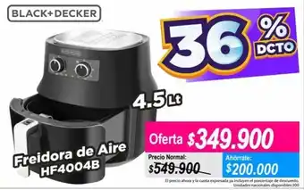 Alkomprar Freidora de Aire HF4004B 4,5L oferta