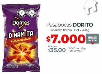 Olímpica Pasabocas Dorito 200g oferta