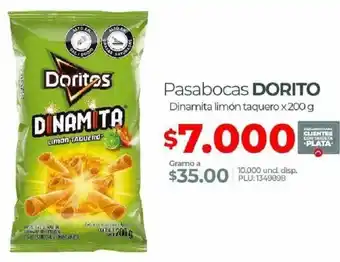 Olímpica Pasadocas Dorito 200g oferta